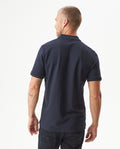 Men's Performance Fabric UPF 30 Slim Fit Polo Shirt in Cotton-Polyester Blend 609G220 - 5