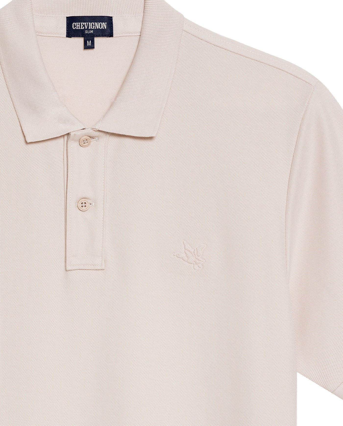Men's Performance Fabric UPF 30 Slim Fit Polo Shirt in Cotton-Polyester Blend 609G220 - 7