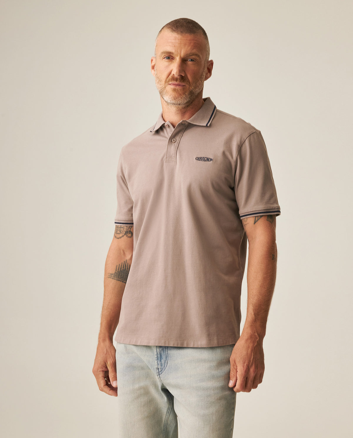 Men´s Slim Fit Polo - Gray 63_609H019_GRI181210_3