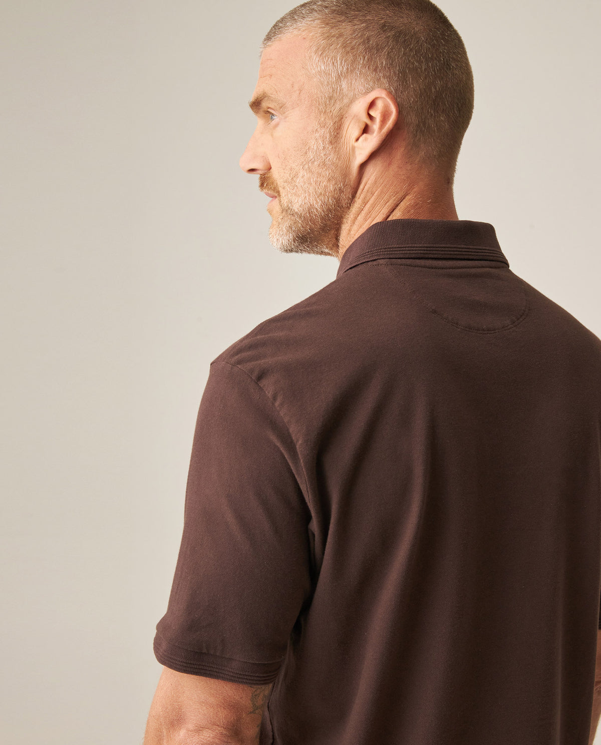 Men´s Regular Fit Polo - Brown 63_609H027_CAF190915_6