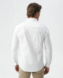 CAMISA DE ALGODÓN PREMIUM EN BLANCO