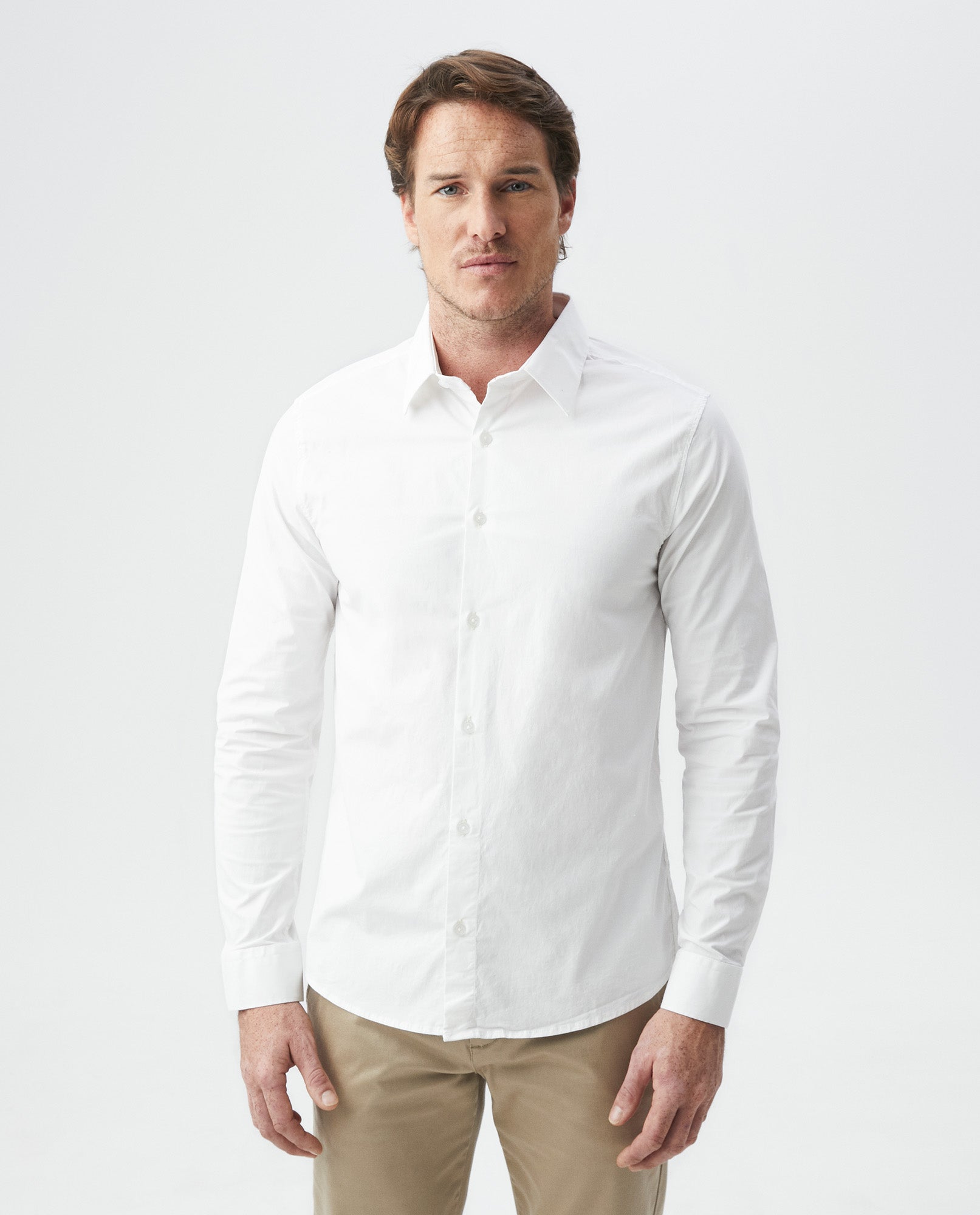 Men´s Slim Fit Shirt - White 63_6108002_BLA110601_0