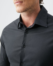 Men's Slim Fit Shirt - Black 63_6108002_NEG194007_3