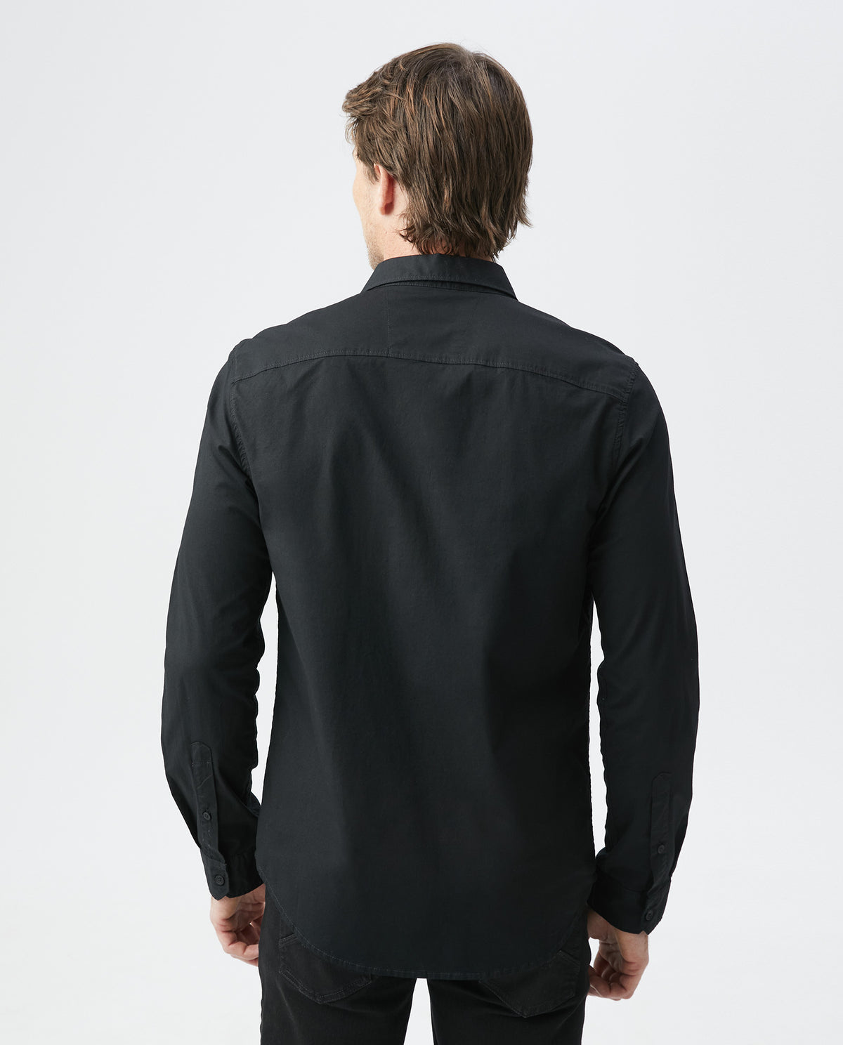 Men´s Long Sleeve Shirt - Black 63_6108400_NEG193909_5