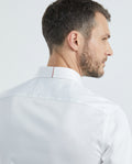 Camisa Premium de Hombre Slim Fit Manga Larga - Tecnología Twill - White 63_610E005_BLA114001_3