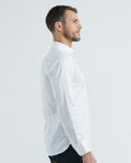 Camisa Premium de Hombre Slim Fit Manga Larga - Tecnología Twill - White 63_610E005_BLA114001_6