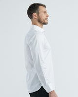 Camisa Premium de Hombre Slim Fit Manga Larga - Tecnología Twill - White 63_610E005_BLA114001_6