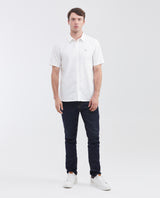 Camisa Manga Corta de Algodón para Hombre - White 63_610F026_BLA110601_3