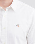 Camisa Manga Corta de Algodón para Hombre - White 63_610F026_BLA110601_4