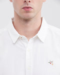 Camisa Manga Larga Algodón Masculino - White 63_610F027_BLA110601_5