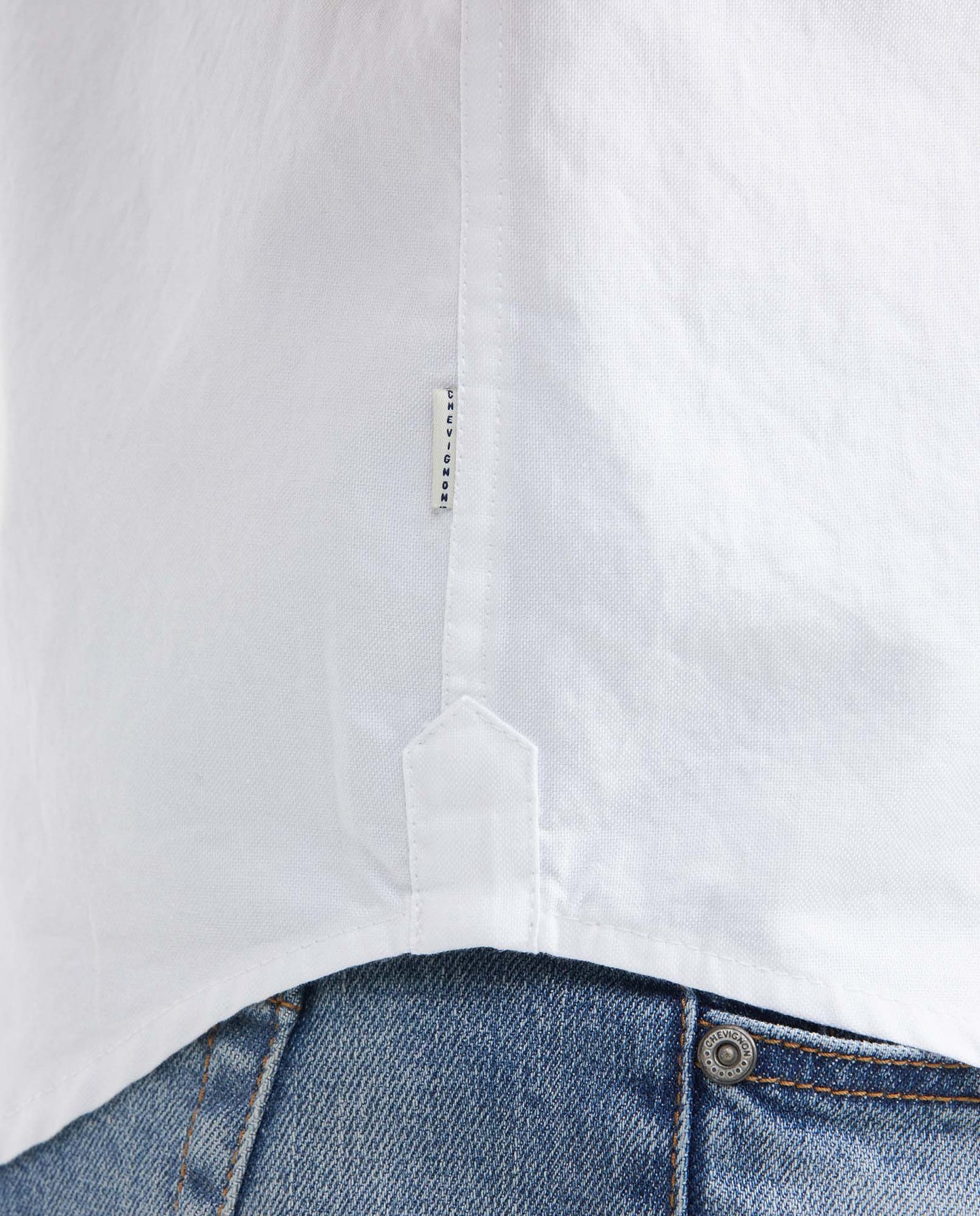 Men's Short Sleeve Shirt - White - 3