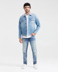 Men's Short Sleeve Shirt Classic Fit in Cotton - 7