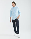 SLIM FIT SHIRT IN BLUE