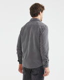 POPLIN SHIRT IN GRAY