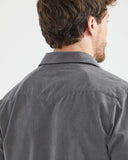 POPLIN SHIRT IN GRAY