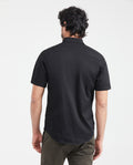 Men's Short Sleeve Shirt Duck Embroidery Side Vent 100% Cotton 611G002 - 3