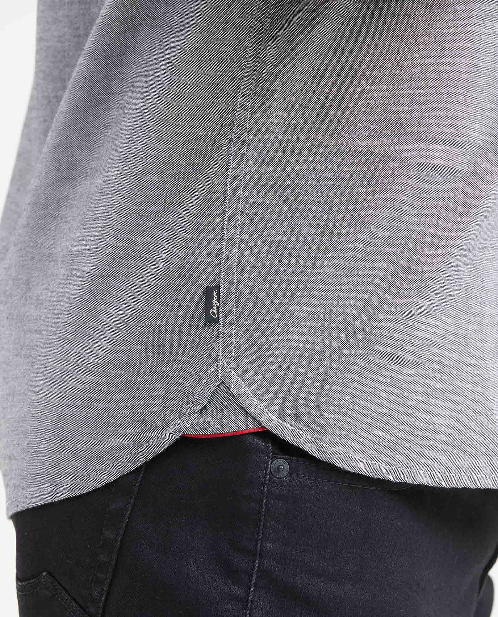 Men's Shirt, Short Sleeve, Slim Fit - Black 611G011 - 3