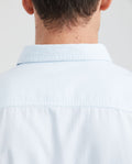 Men's Slim Fit Long Sleeve Shirt Tone-on-Tone Duck Shaped Side Vents 100% Cotton - 4