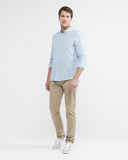 PALE BLUE COTTON SHIRT