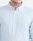 PALE BLUE COTTON SHIRT