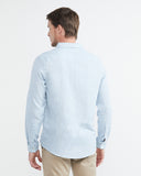 CHEMISE EN COTON BLEU PÂLE