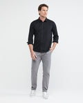 Men's Long Sleeve Shirt Duotone Duck Double Needle 100% Cotton 612E014 - 2