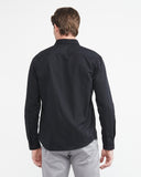 COTTON TWILL SHIRT IN BLACK