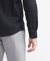 Men's Long Sleeve Shirt Duotone Duck Double Needle 100% Cotton 612E014 - 5