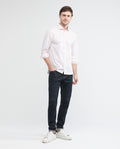 Men's Long Sleeve Striped Shirt Dobby Comfort Coolmax 612E024 - 2
