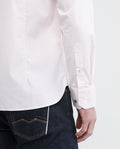 Men's Long Sleeve Striped Shirt Dobby Comfort Coolmax 612E024 - 3