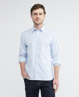 Men's Slim Fit-Shirts - Blue - 1