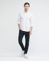 Men's Slim Fit-Shirts - White - 2