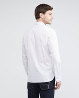 Men's Slim Fit-Shirts - White - 5