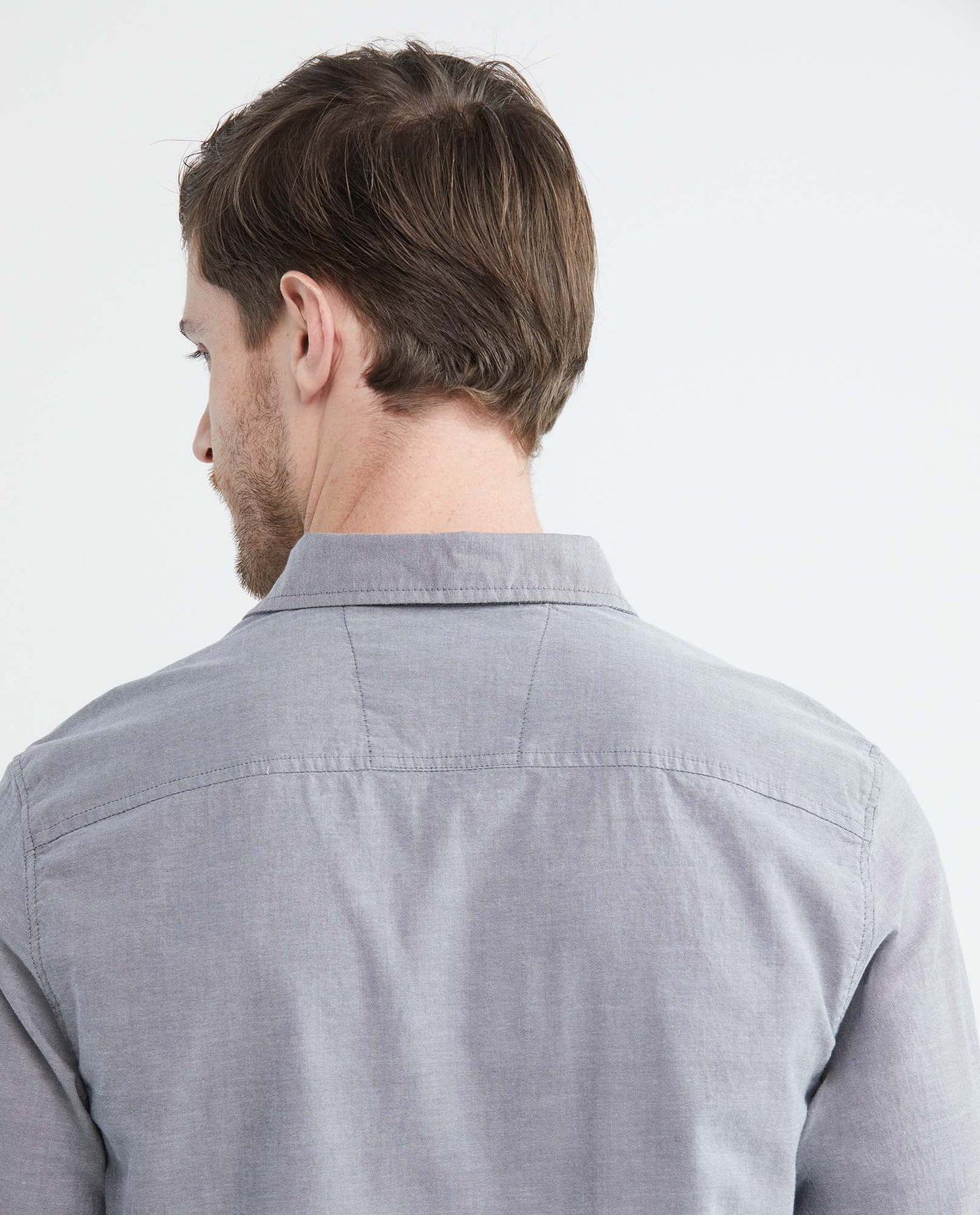 Men's Long Sleeve Slim Fit Shirt Duck Embroidery in Cotton 612E027 - 5