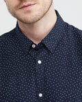 Men's Slim Fit-Shirts - Blue 612E029 - 3