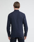 Men's Slim Fit-Shirts - Blue 612E029 - 4