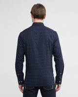 Men's Slim Fit-Shirts - Blue 612E029 - 4