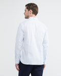 Men's Long Sleeve Mini Check Shirt Dobby Comfort Coolmax 612E030 - 4