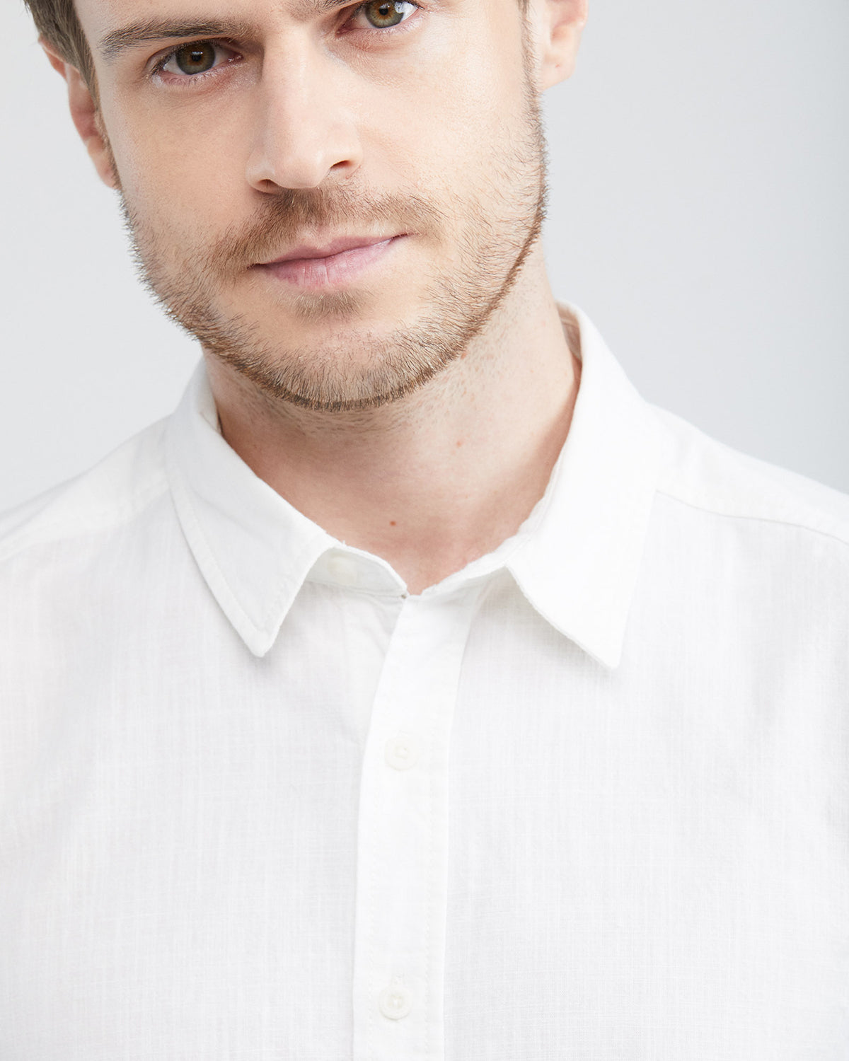 WHITE COTTON SHIRT