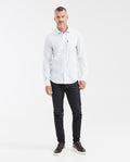 Camisa Slim Fit Manga Larga Esencial para Hombre - Blue 63_612G000_AZU124303_3