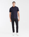 Camisa Slim Fit Manga Corta Esencial para Hombre - Blue 63_612G001_AZU193924_3