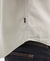 Men's Slim Fit Denim-Style Cotton Twill Casual Shirt - 4