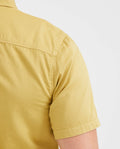 Men's Slim Fit Denim-Style Cotton Twill Casual Shirt - 6