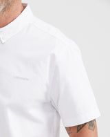 Men's Slim Fit Moisture-Wicking Cotton Twill Button-Down Shirt - 3