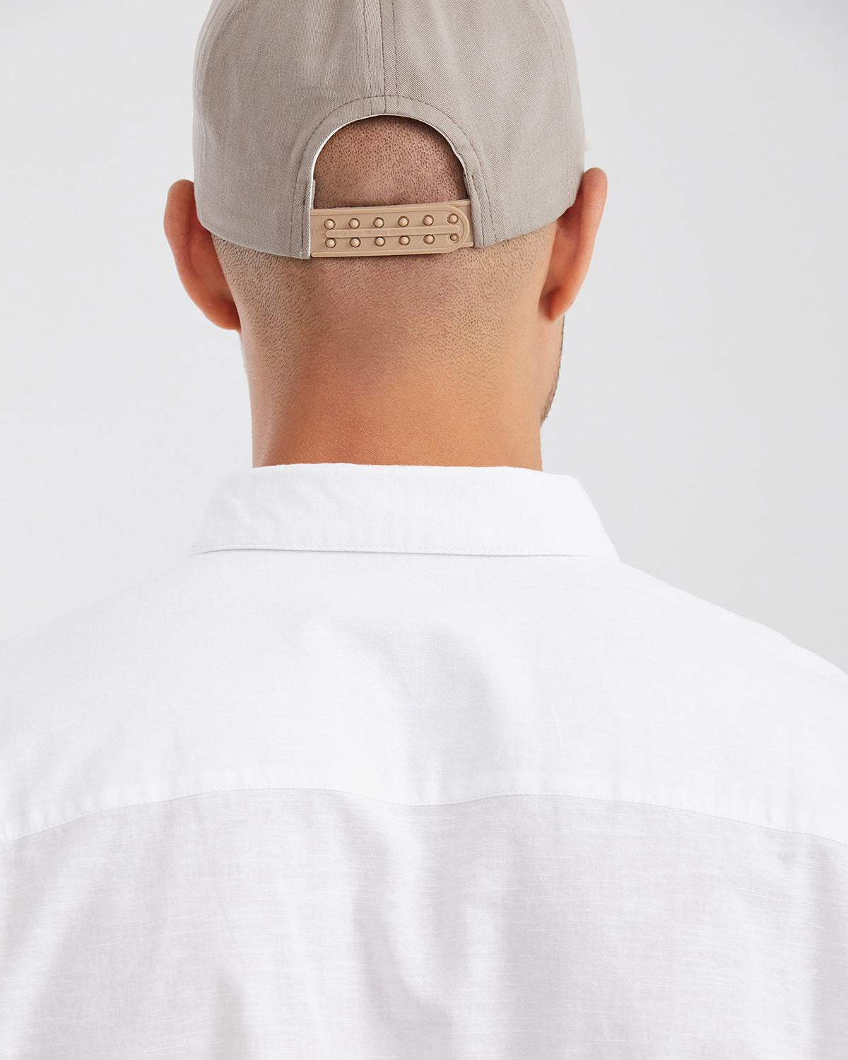 Slim fit long sleeve linen Shirt in white color