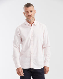 Slim fit long sleeve linen Shirt in pink color