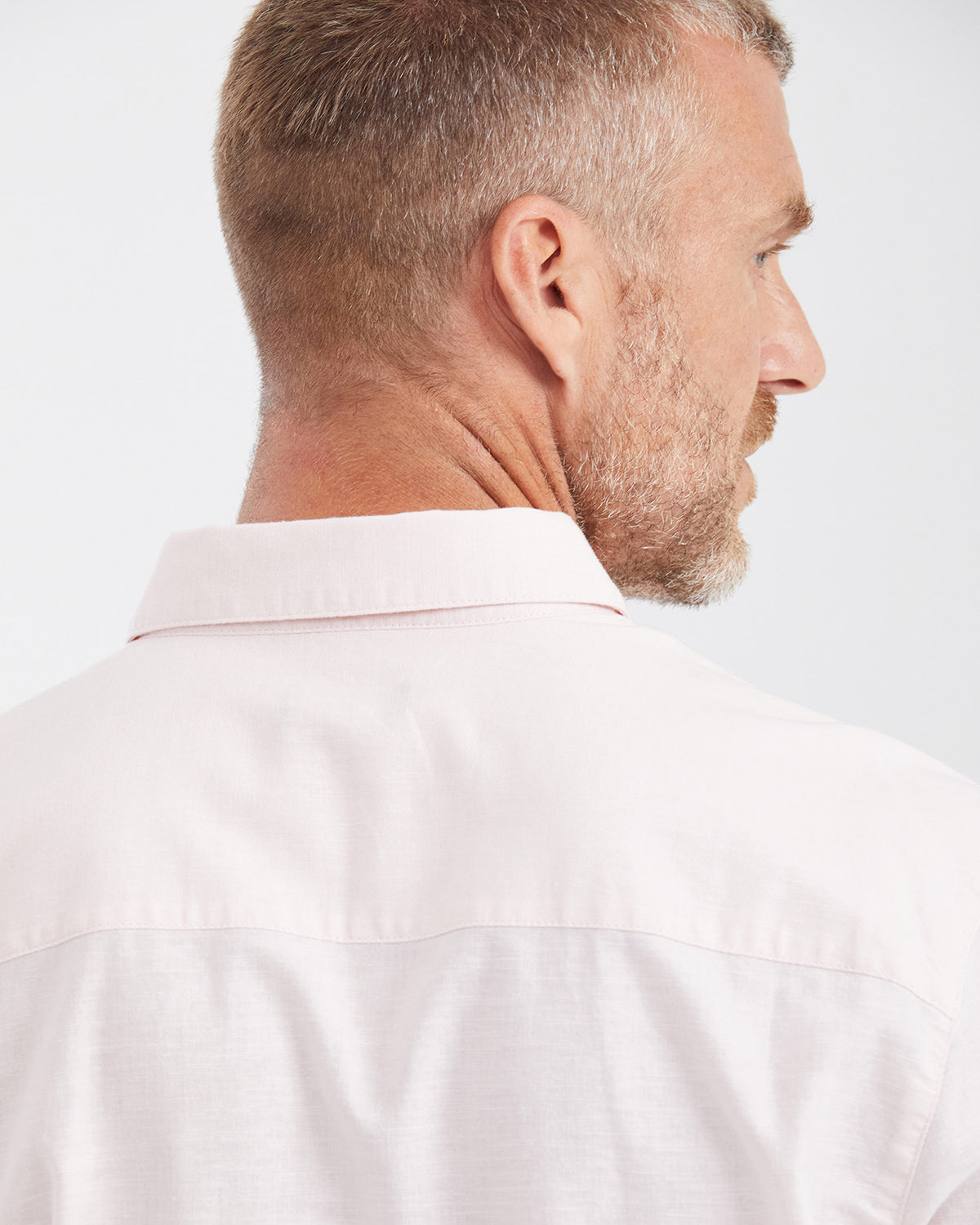 Slim fit long sleeve linen Shirt in pink color