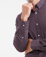 Men´s Slim Fit Shirt - Purple 63_612G013_MOR183410_4