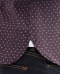 Men´s Slim Fit Shirt - Purple 63_612G013_MOR183410_5