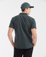 Slim Fit Short Sleeve Cargo Pocket Shirt for Men - Green 612G021 - 4